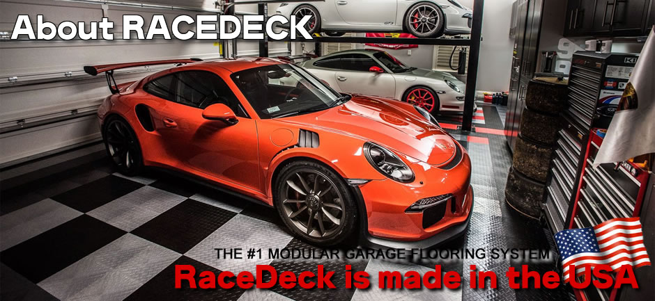 Racedeckとは Racedeck 日本正規代理店 レースデッキ ガレージフローリング 有 ヒロイズム